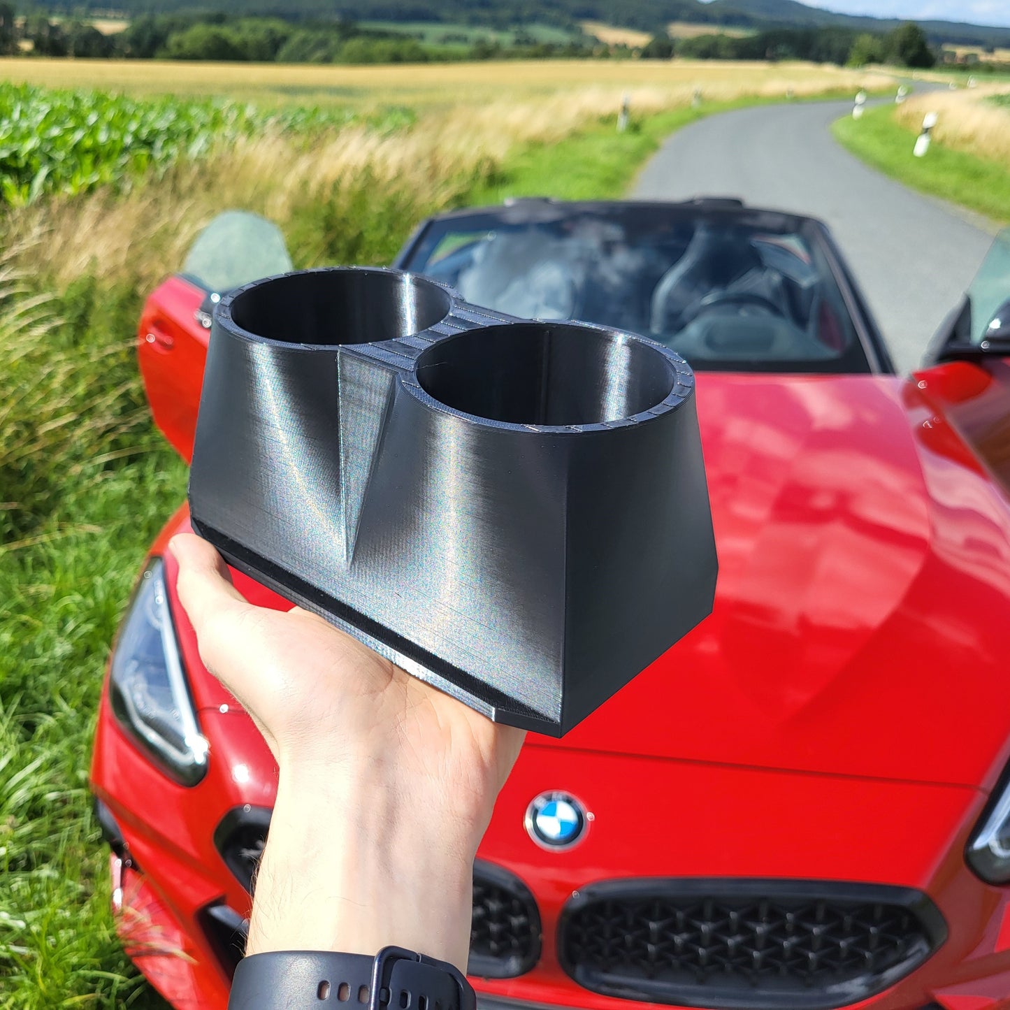 Drink Holder for BMW Z4 G29/E89 - Safe Practical Comfortable